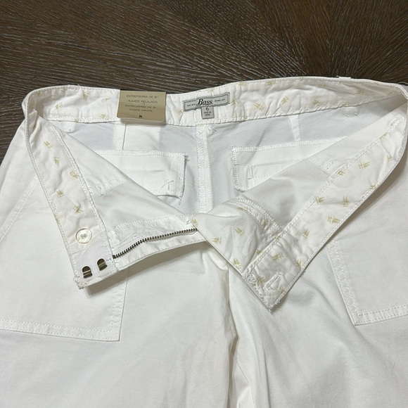 NWT GH BASS Horizon Chino 9” Relaxed Fit White Shorts, Women’s Size 6 - Picture 6 of 11